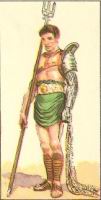 Rome, Gladiateur, Mirmillon (source La Documentation par l'image 1952).jpg